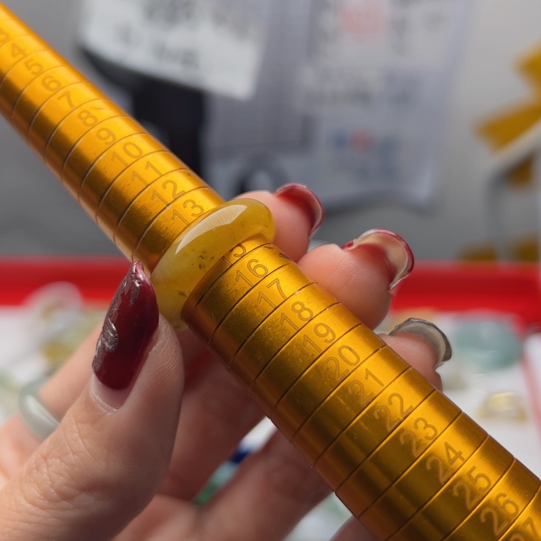 定制翡翠未镶嵌戒