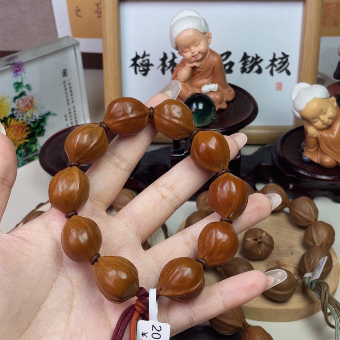 克***己橄榄核手串/手链2024梅林铁核