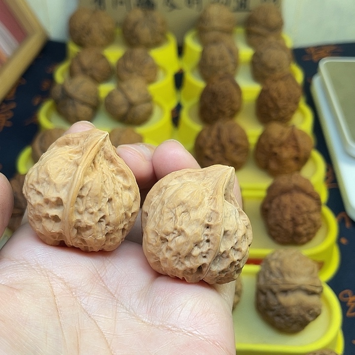 吊坠文玩核桃练手对35