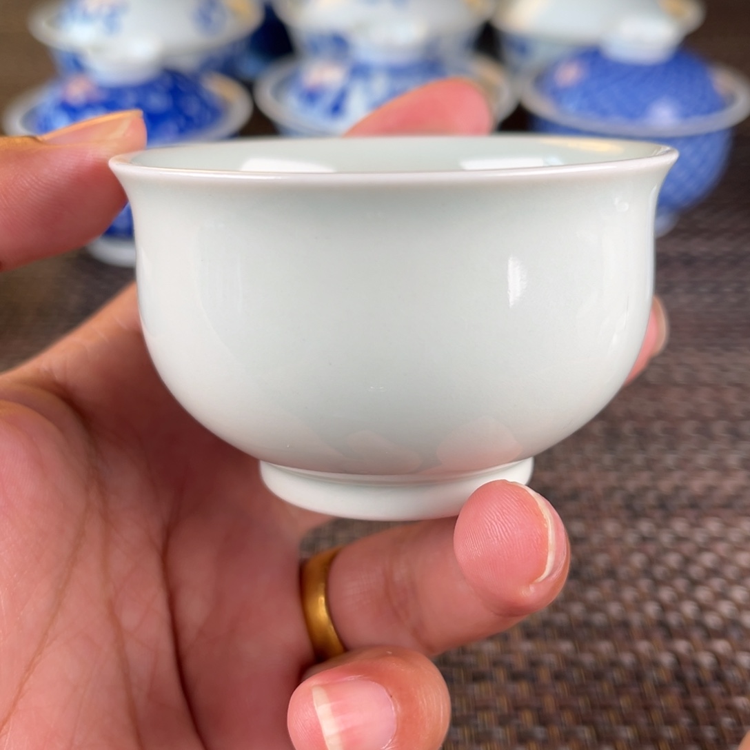 瓷片微瑕景德镇陶瓷