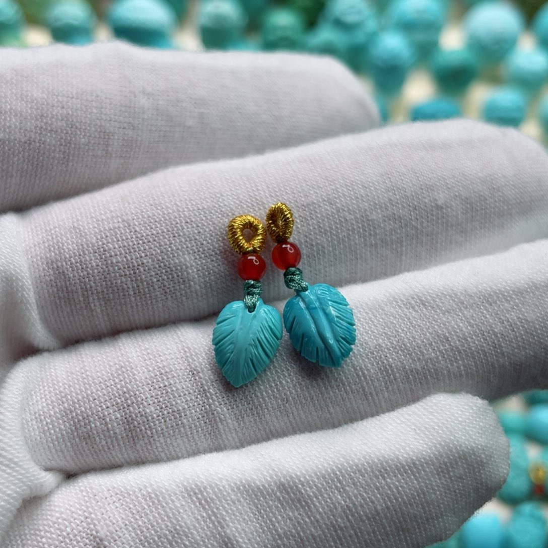 南红玛瑙颈饰未镶嵌