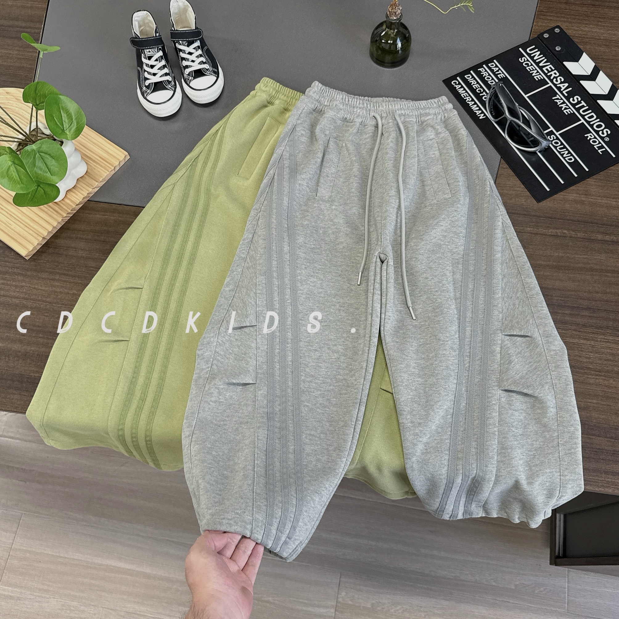 【秋款卫裤】25310儿童伞兵裤秋装卫裤男女童装百搭运动休闲裤长裤