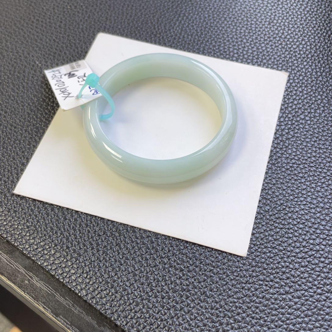 翡翠未镶嵌手镯翡翠手镯55圈