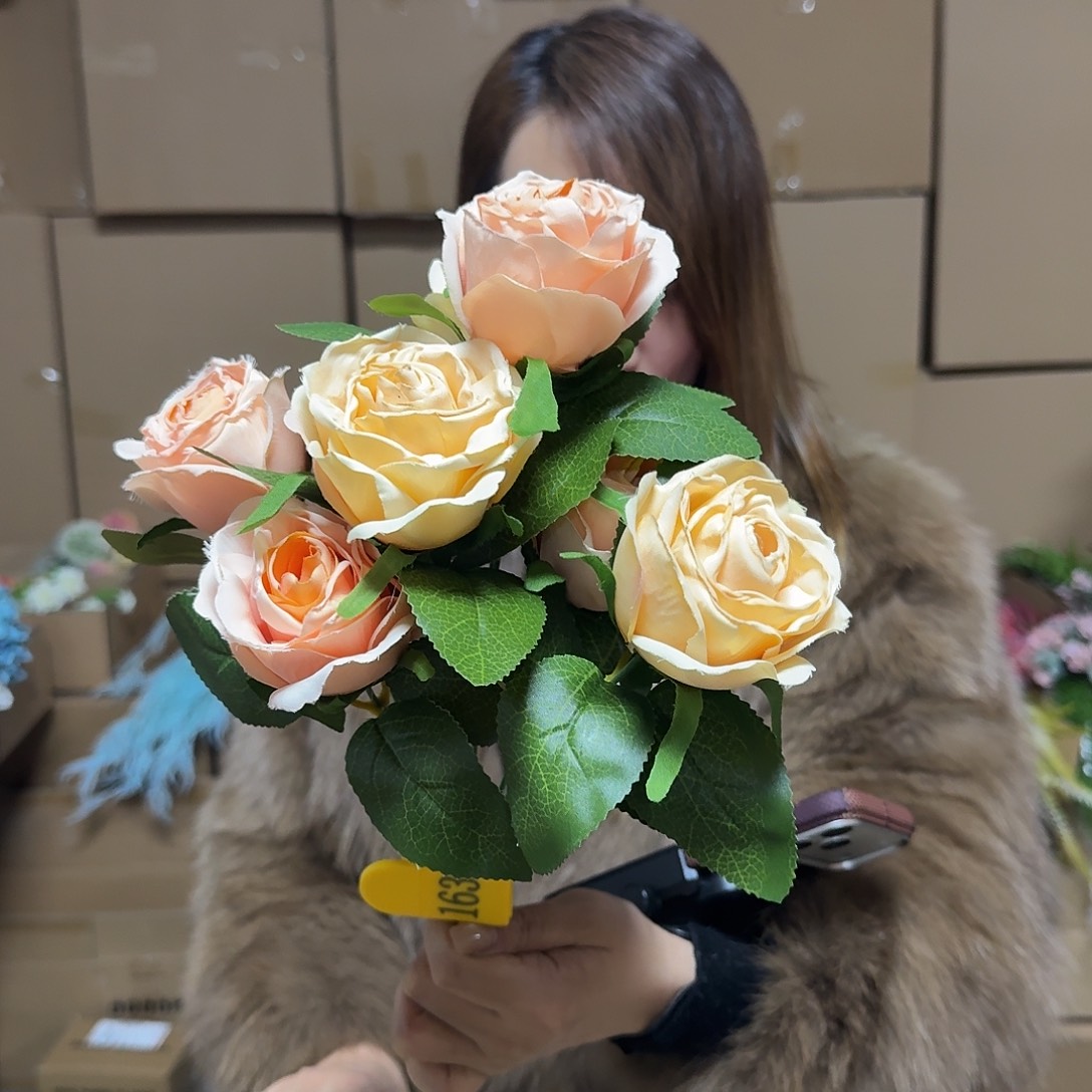 163号「闪购」仿真花，公主请下单