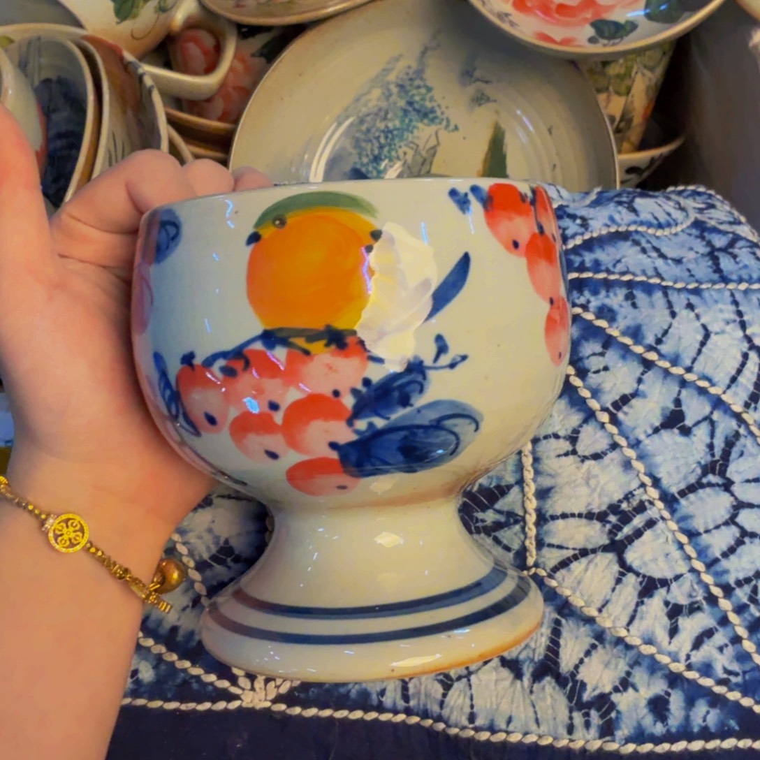 瓷片景德镇陶瓷手工手绘