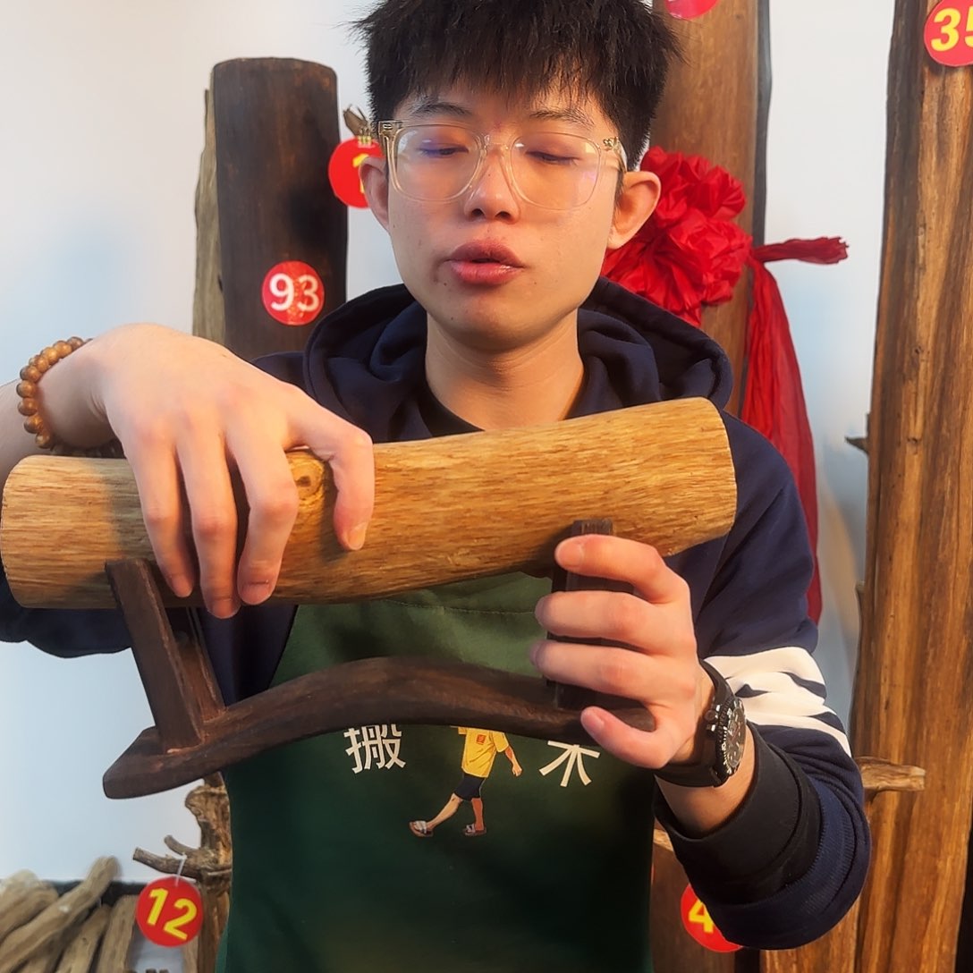 沉香摆件天然沉香原木摆件➕底座