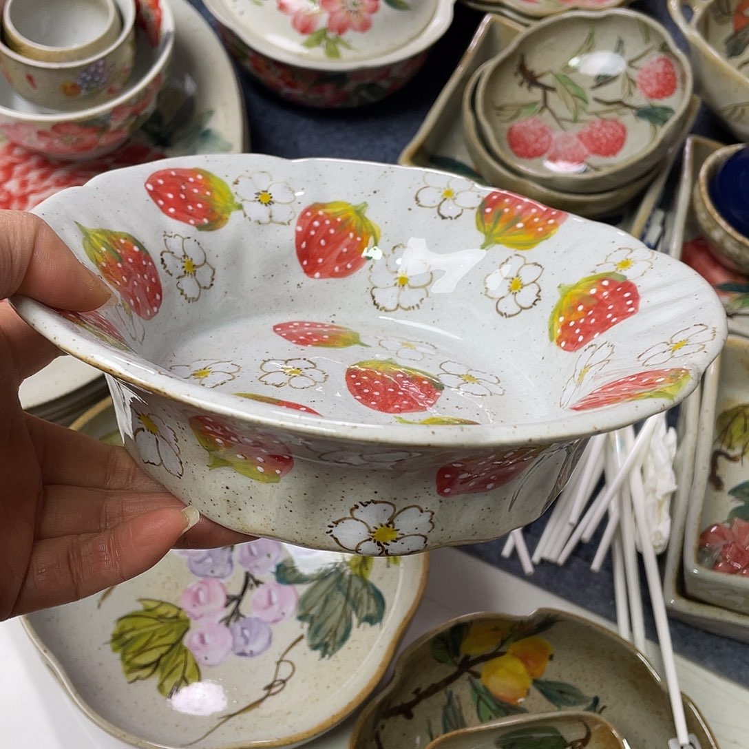 盘朱*茜景德镇高温陶瓷8888