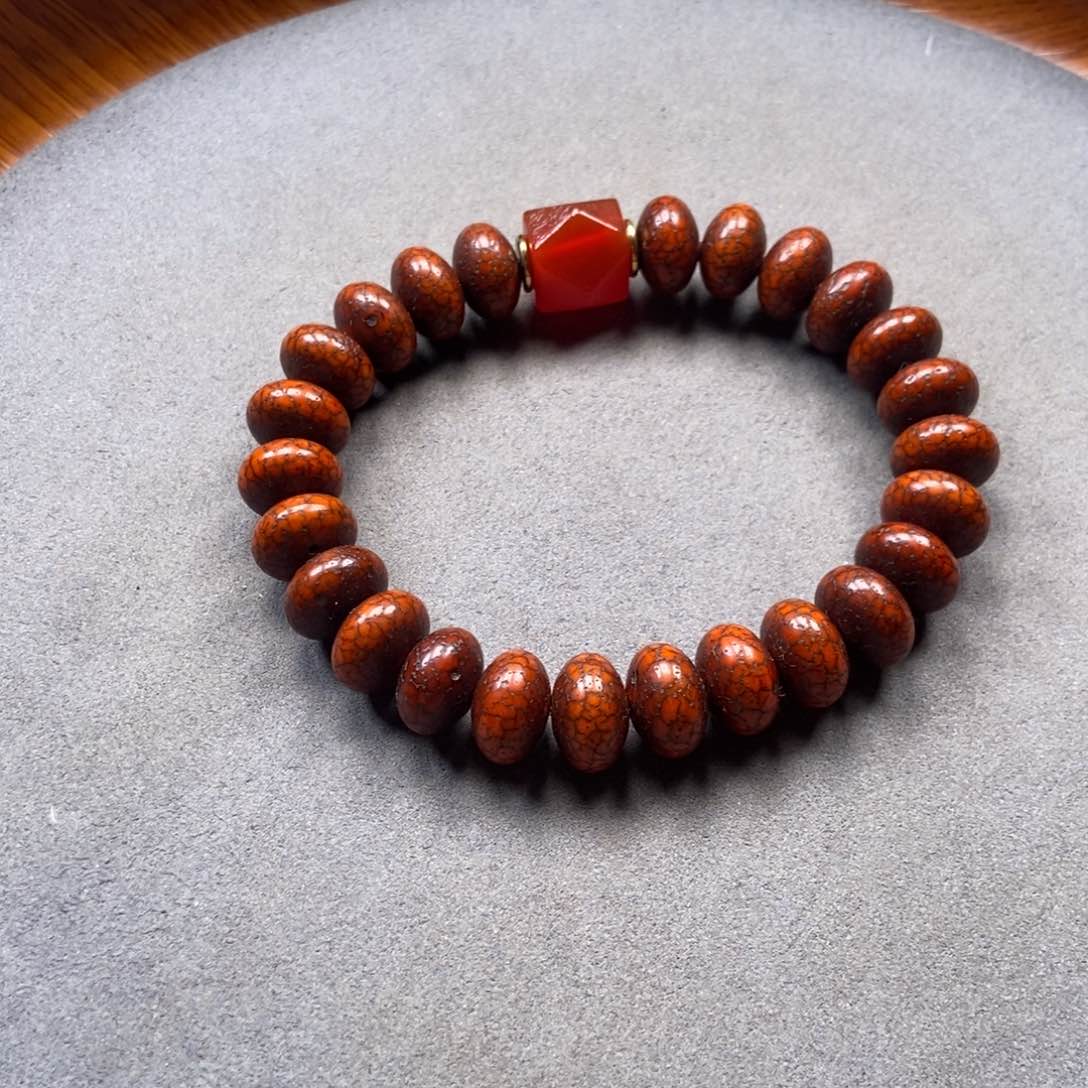 菩提把件未镶嵌星月菩提子