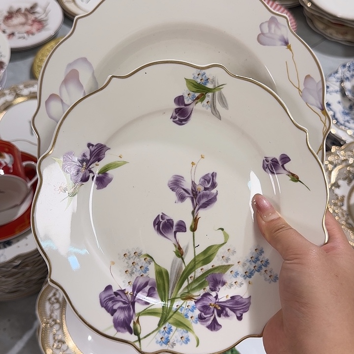 用***2瓷2个草帽盘2个平盘