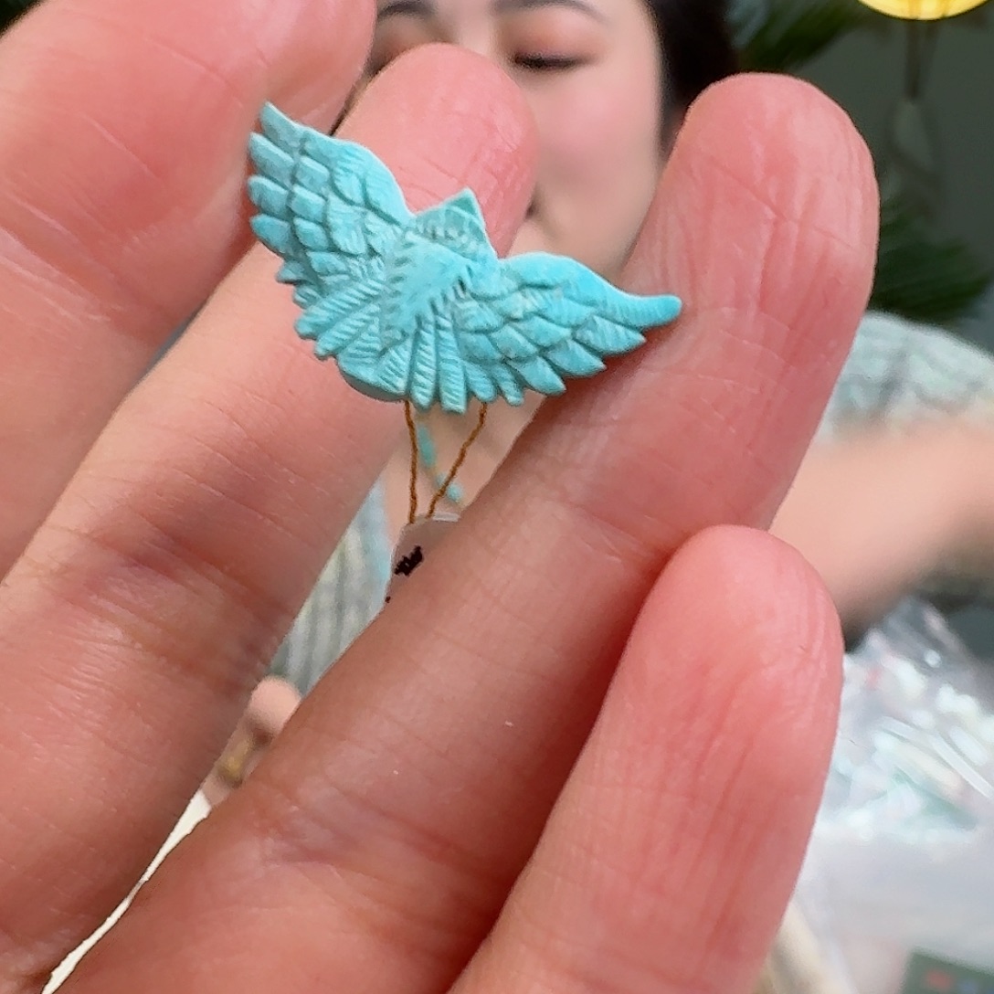 绿松石珠宝奇石未镶嵌