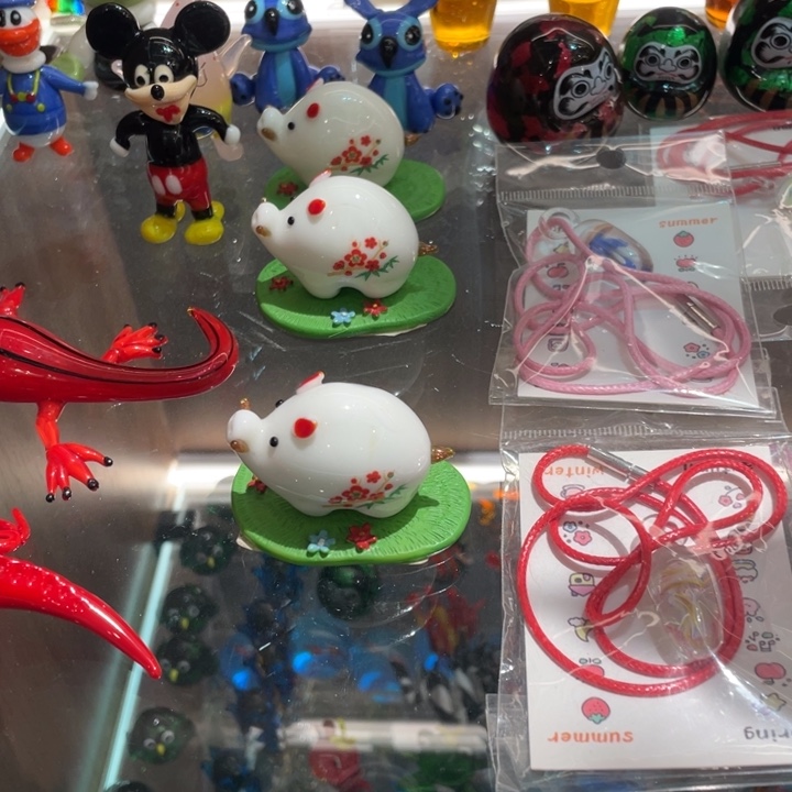 琉璃手工艺品小野猪