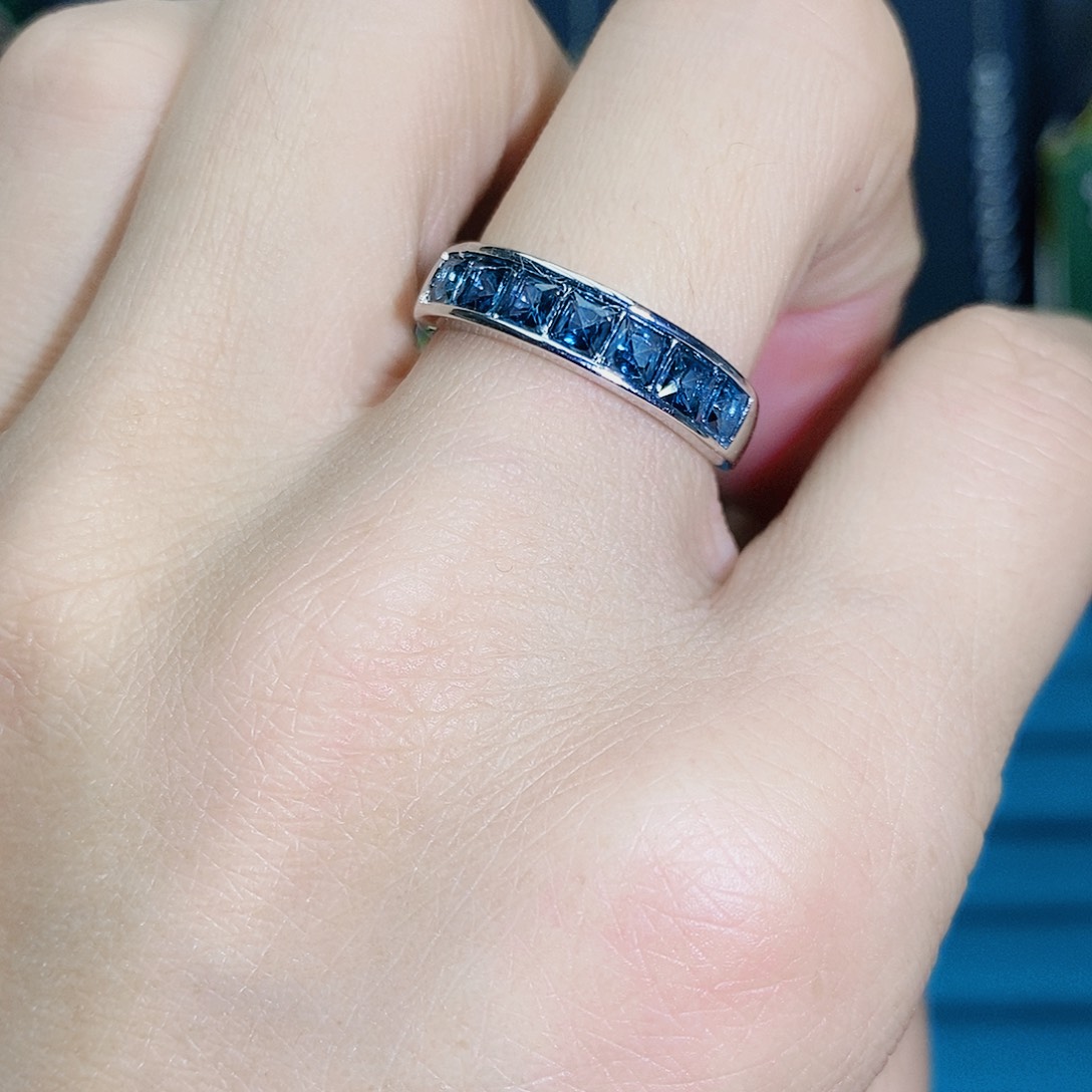 紫晶珠宝半成品银S925镶嵌