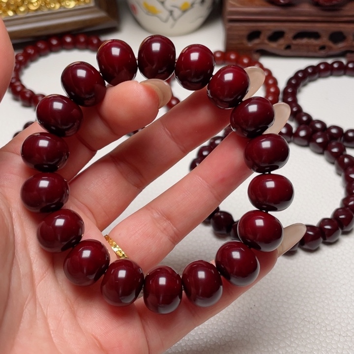 核桃手串/手链虾***眼猴头玉华串