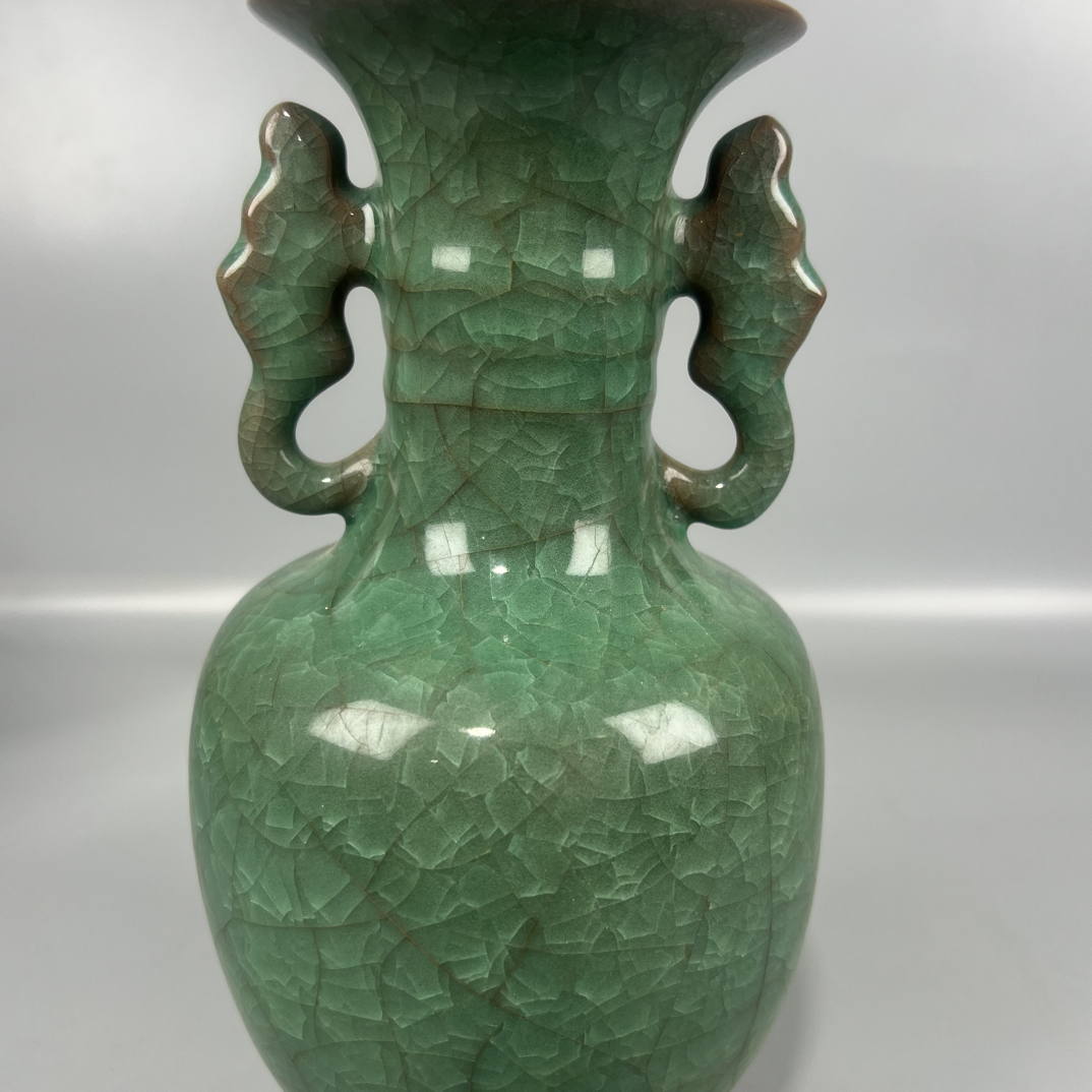 手工制作陶瓷摆件复古青瓷工艺品
