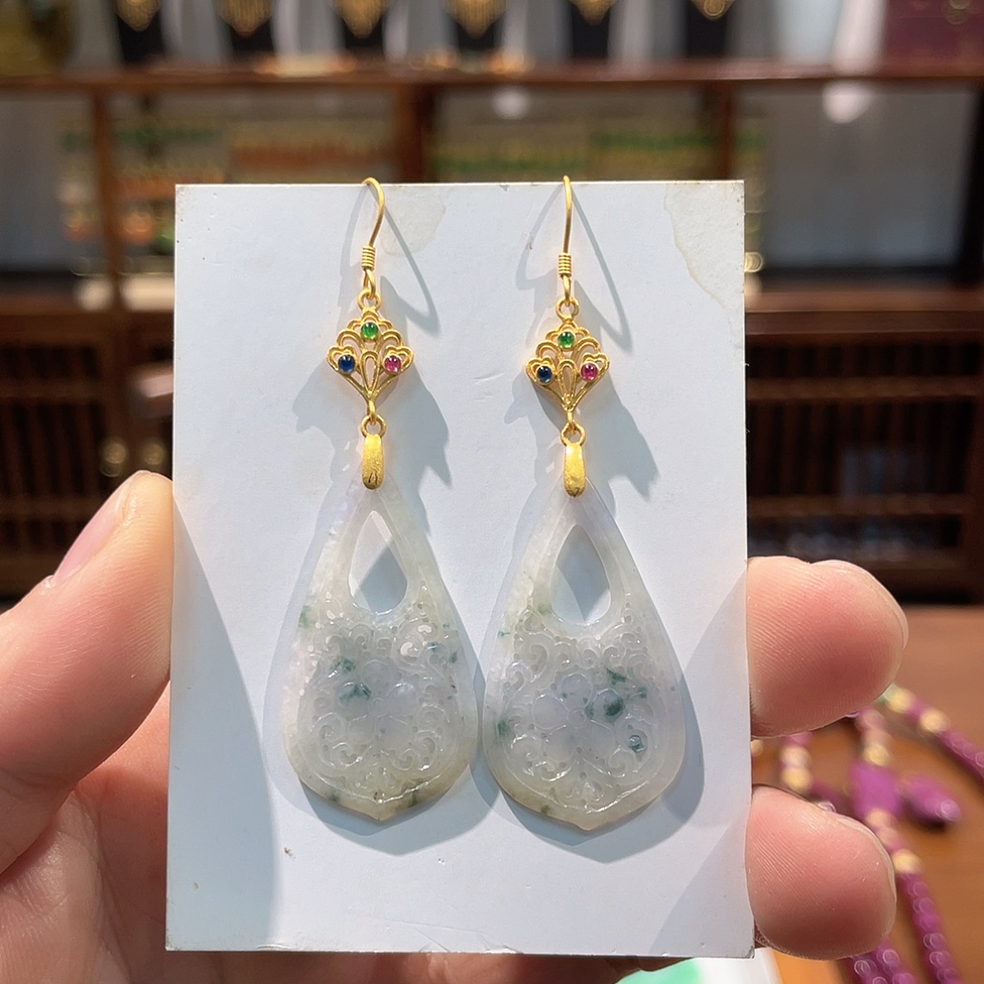 锦纶非金属耳坠耳饰