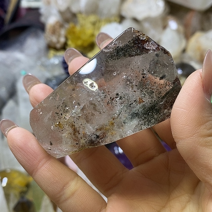 珠宝半成品水晶未镶嵌