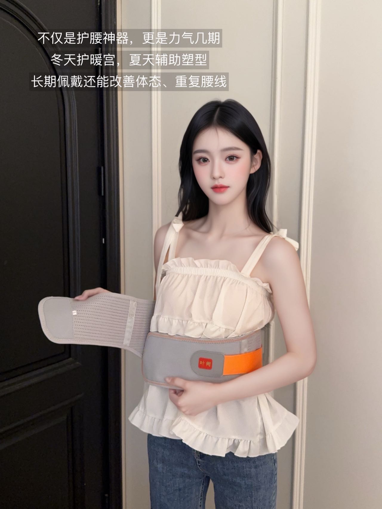 石墨烯磁石护腰带家用