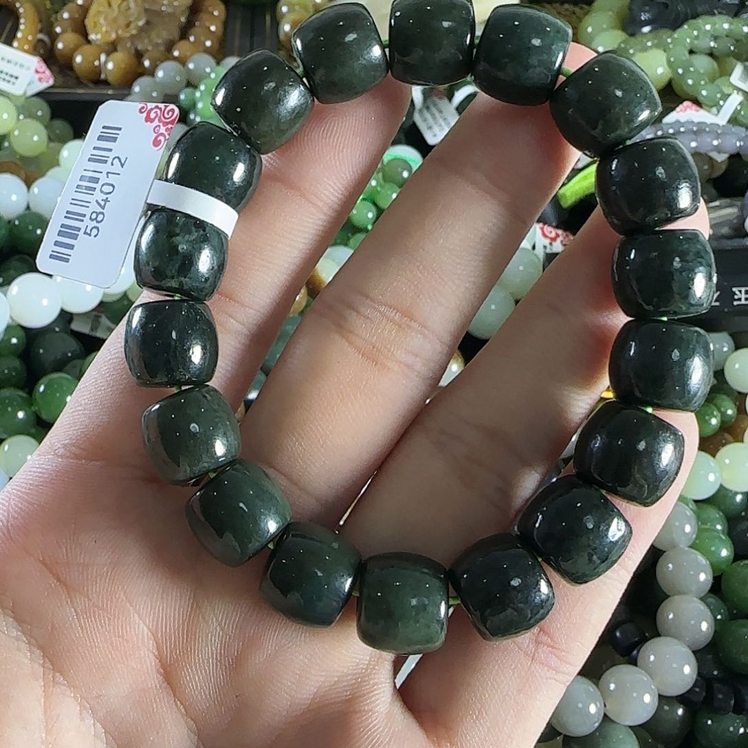 和田玉手链未镶嵌86