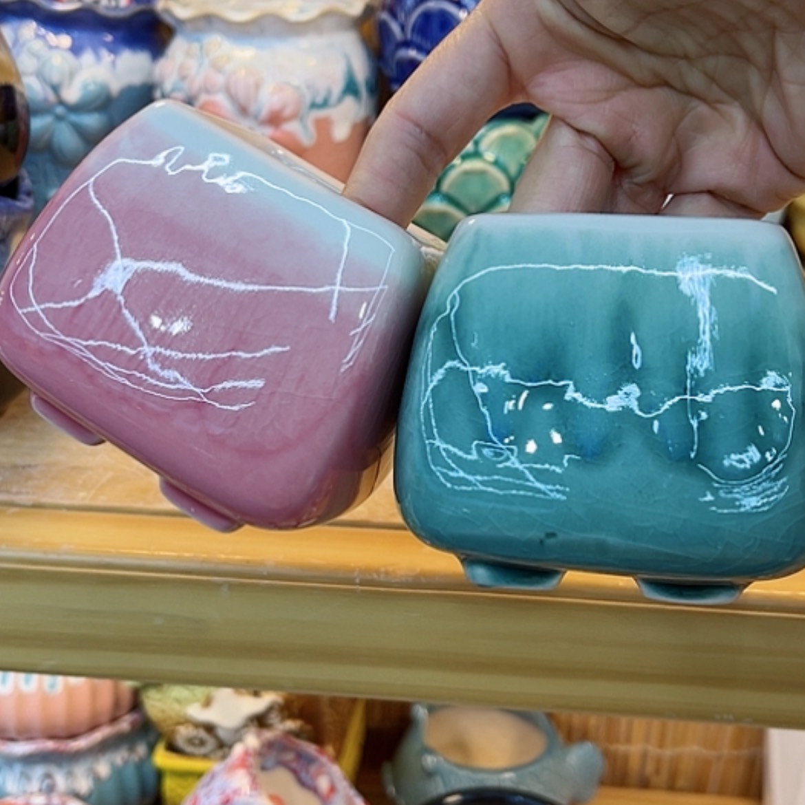 【闪购商品】陶瓷花盆
