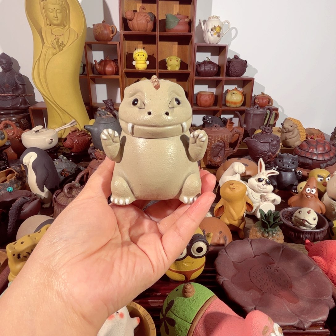 紫砂茶壶纯手工制作过程非常