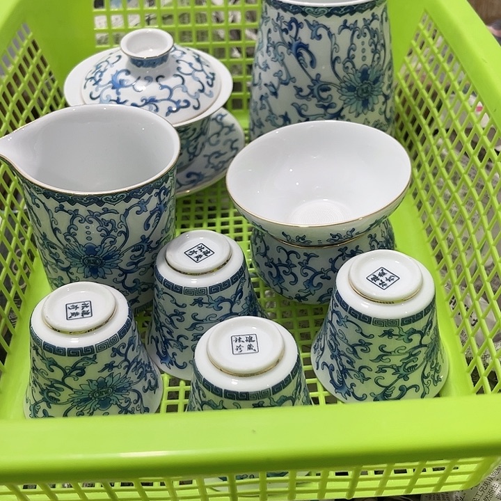 茶具默认微瑕瓷器、茶具、壶、摆件，介意勿拍 