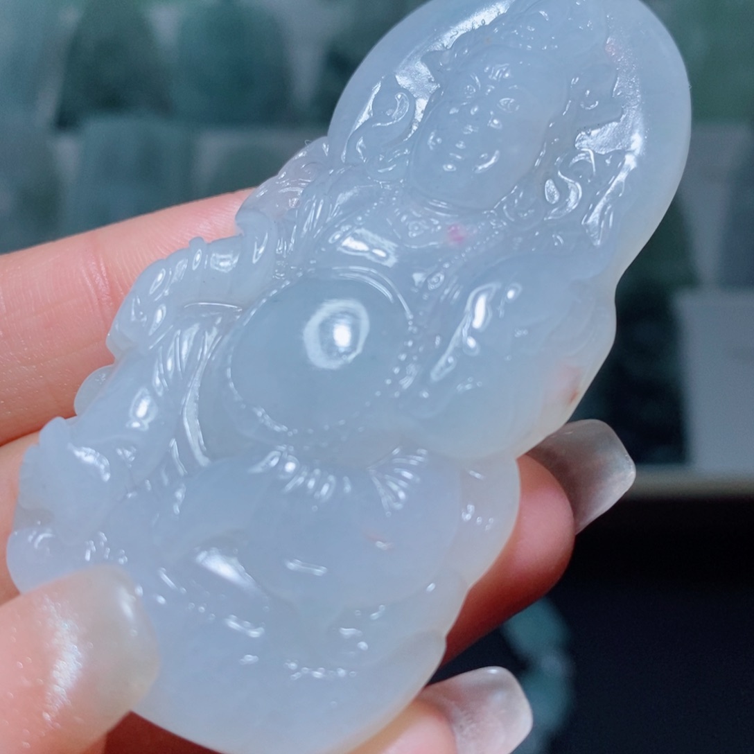 定制翡翠未镶嵌定制吊坠