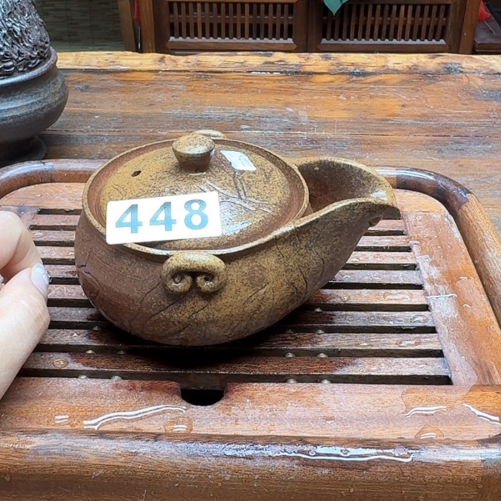 纯手工制作粗陶茶具