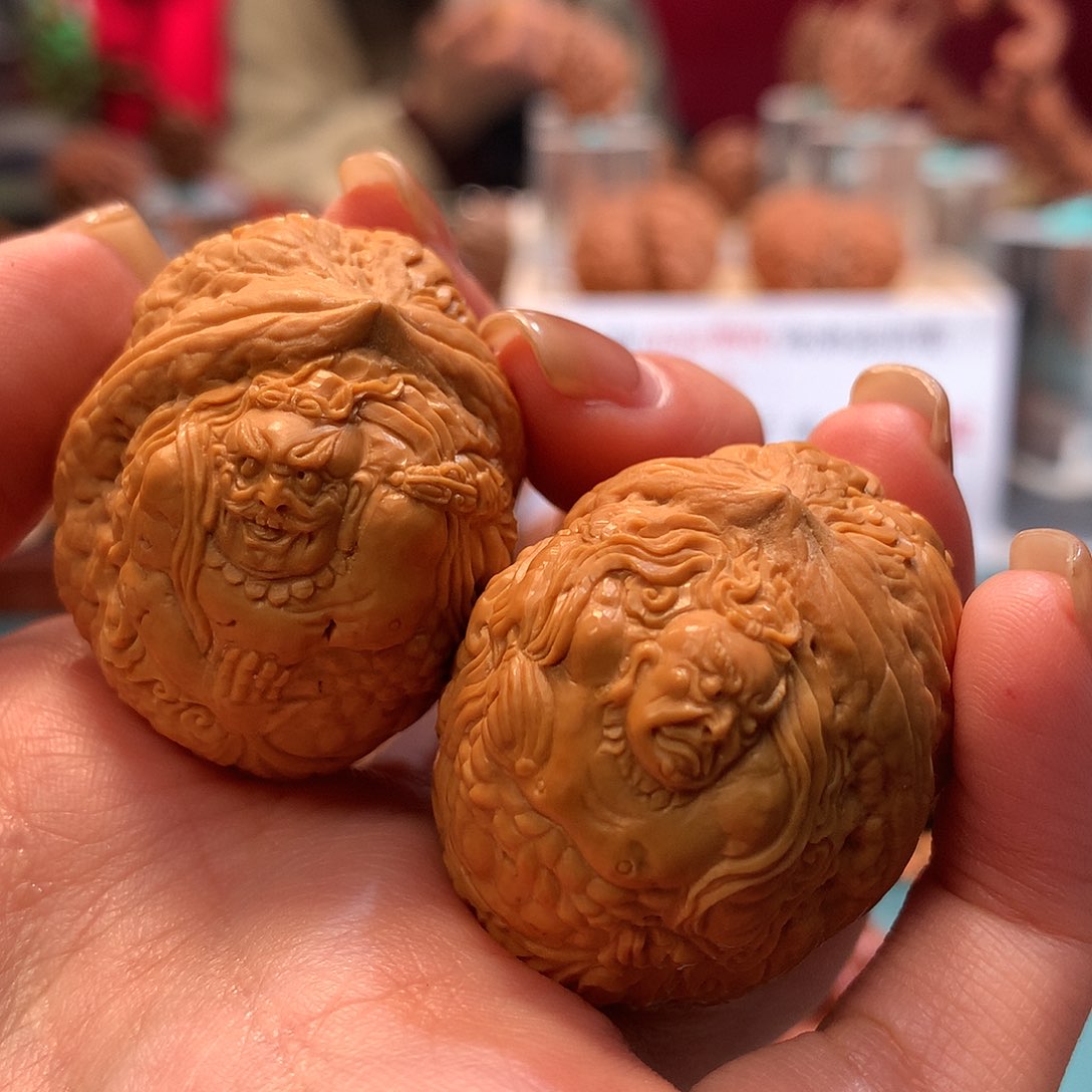 文玩核桃把件————————