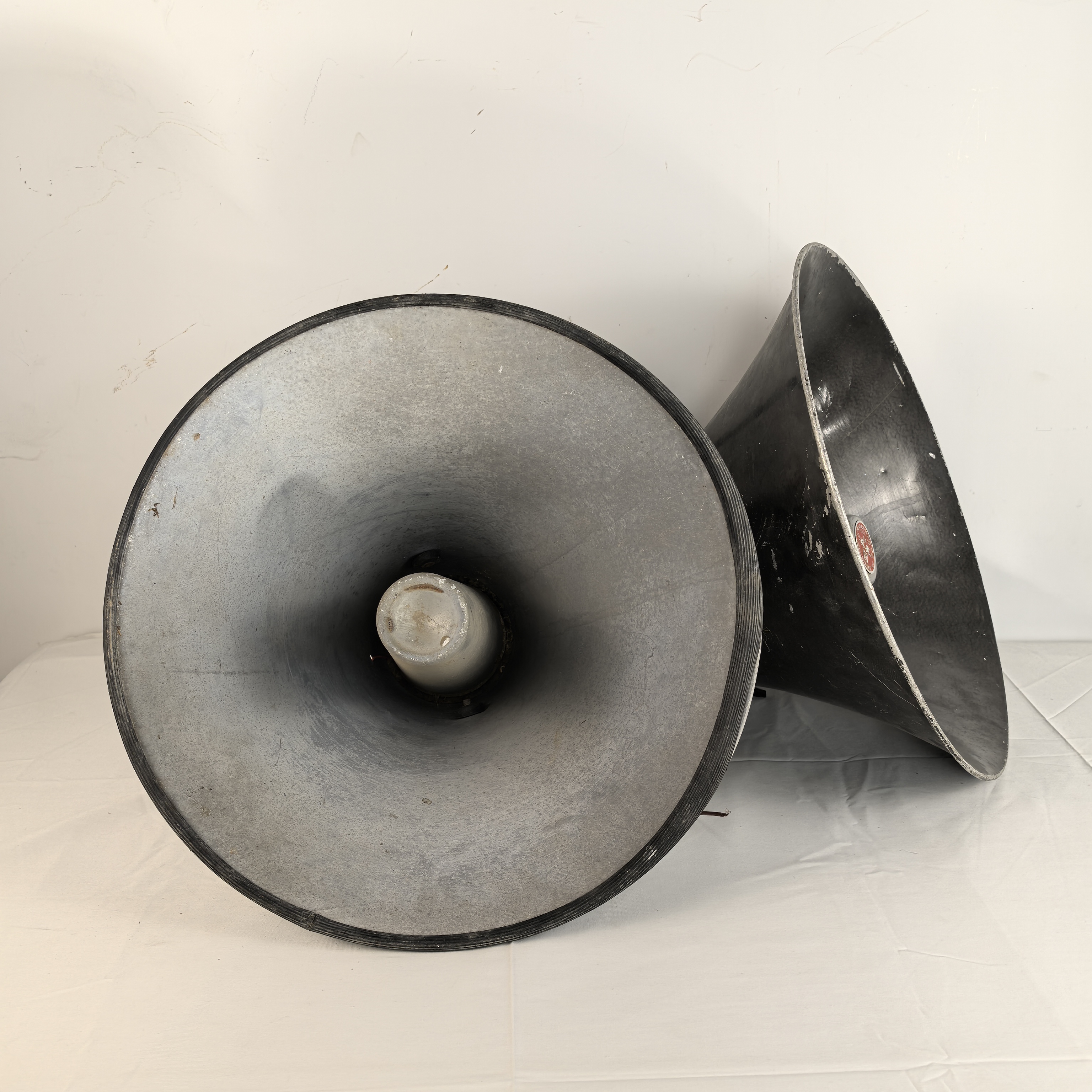 民俗老物件广播喇叭摆件复古怀旧7080年代老式喇叭扩音器装饰道具