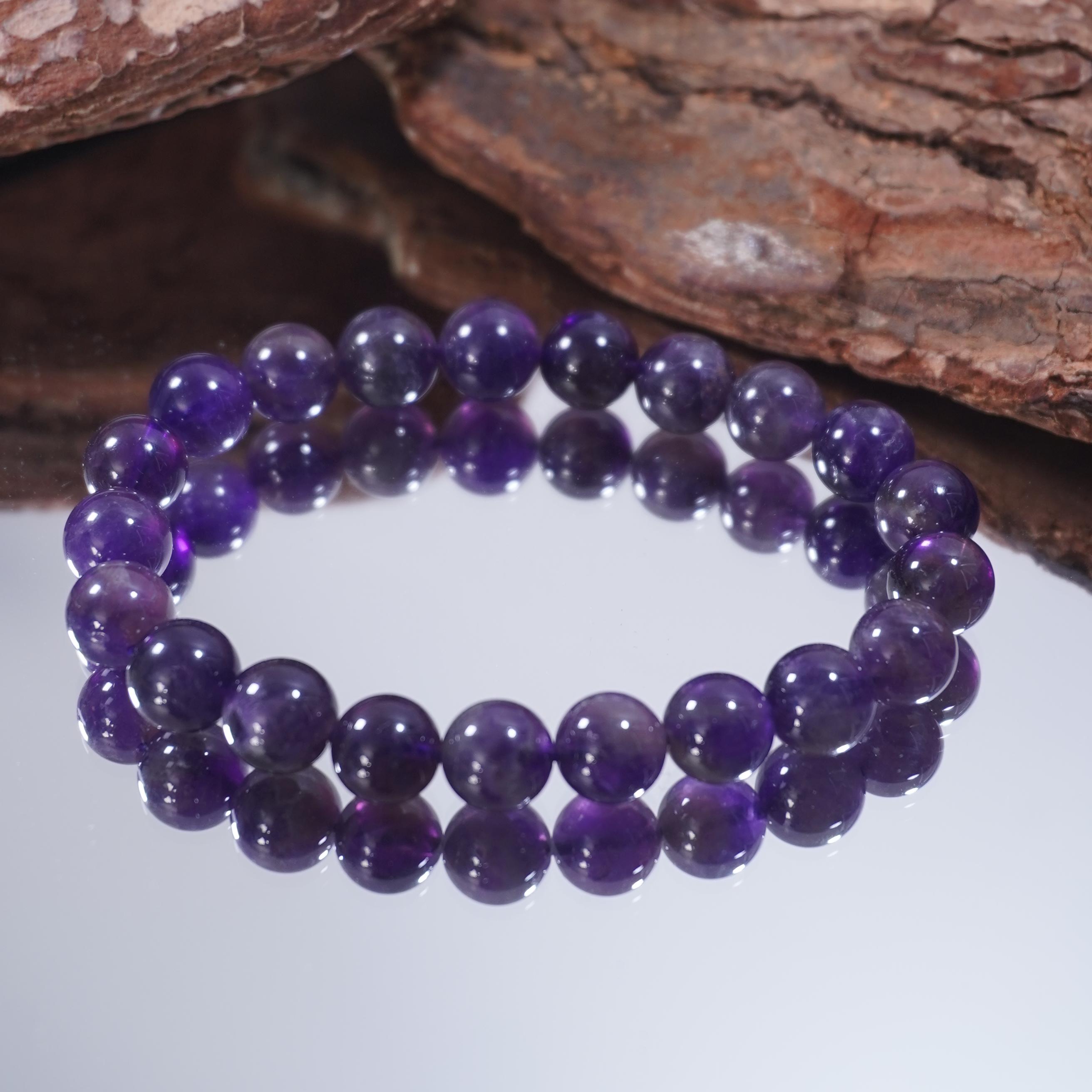 Fiilo「紫晶手串」定制设计款 天然水晶手串 多样性发一