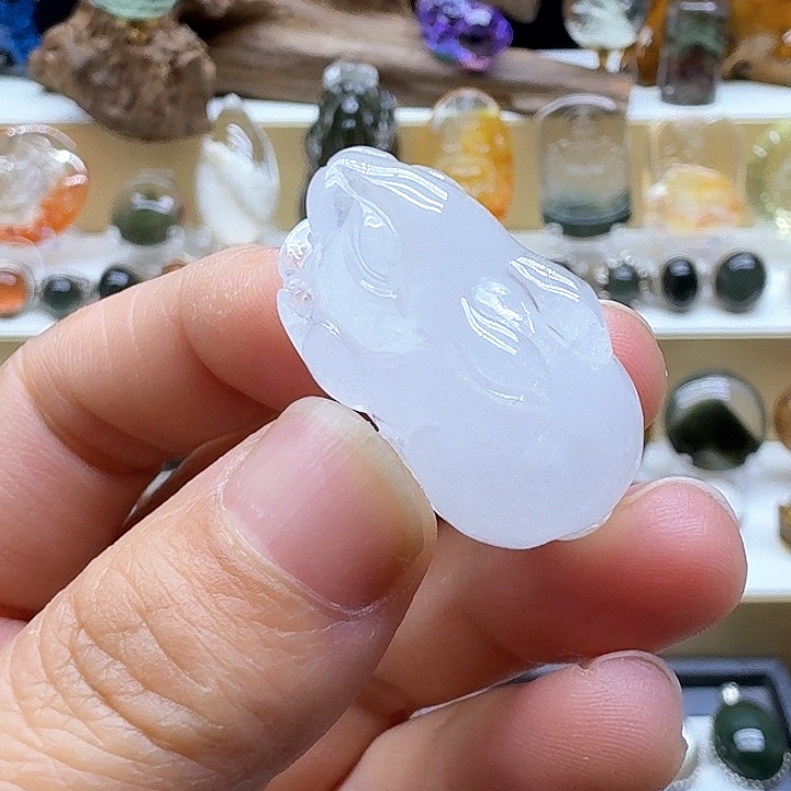 水晶颈饰未镶嵌吊坠