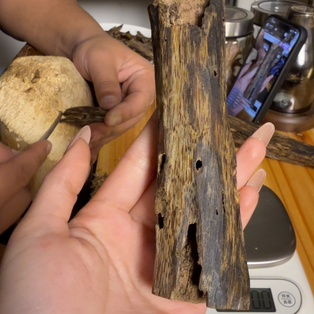 沉香白奇虫漏香36克