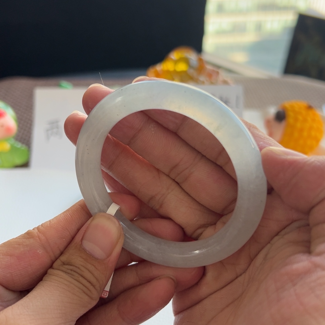 翡翠未镶嵌手镯16号 53.2