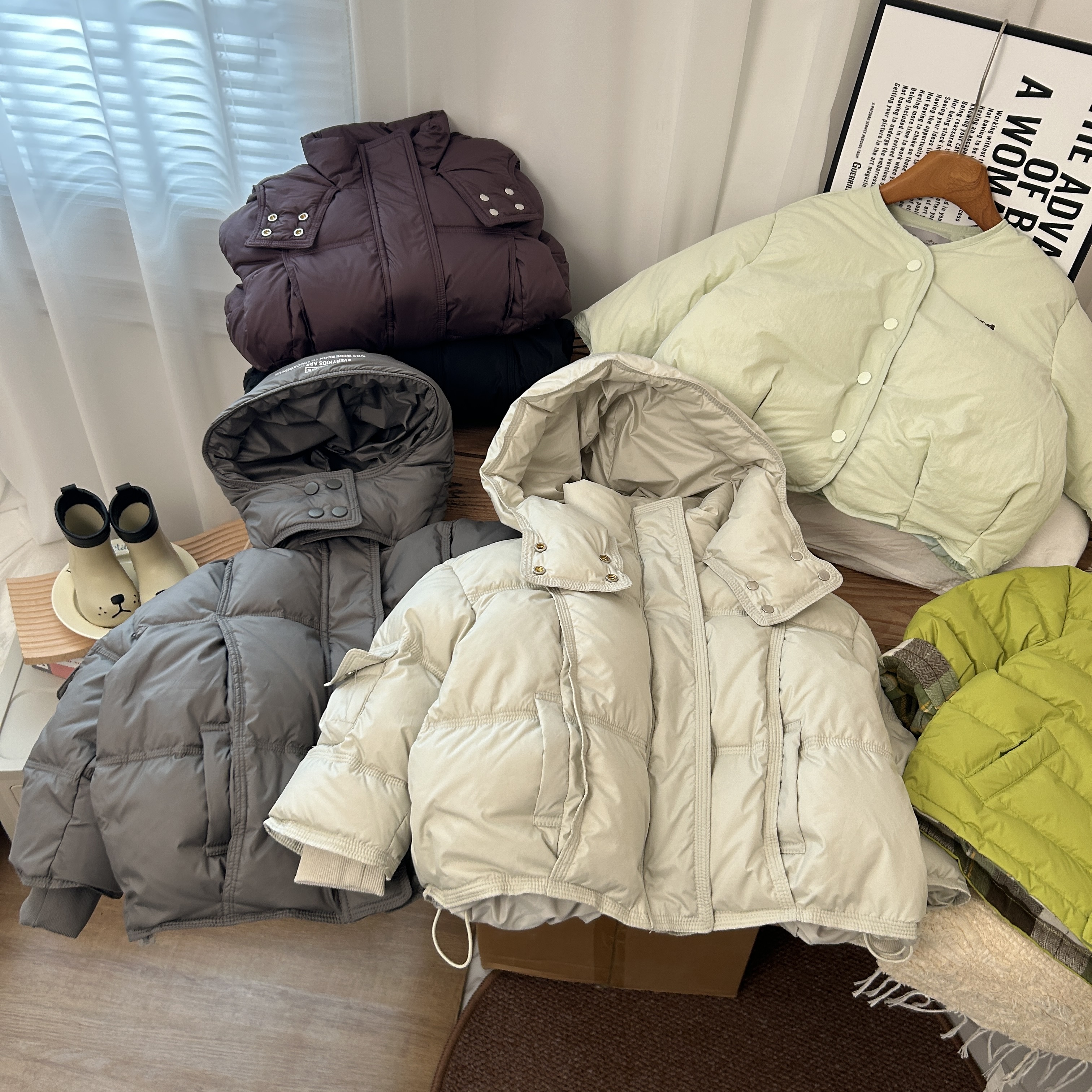 【单款单件羽绒服】孤品2025年冬款外套帅气男童穿搭保暖羽绒服