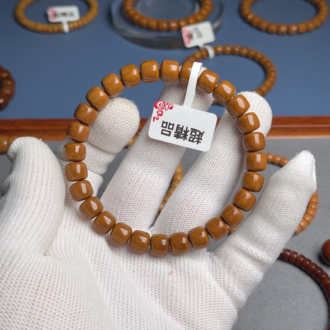 紫金鼠手串8➕尺超精品