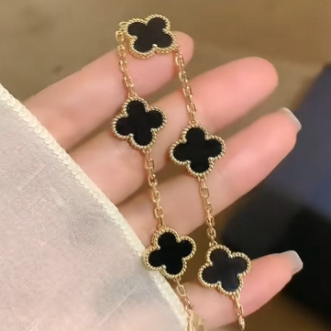 金之钻甄选珠宝黑色玛瑙精工18K
