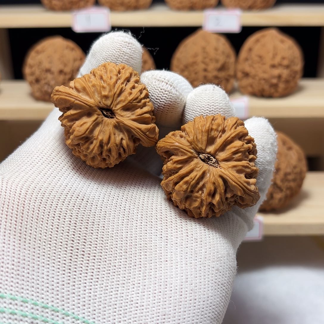 文玩核桃把件摩*隆涿鹿南将