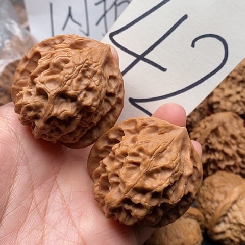 桃核吊坠44白蛇谷核桃