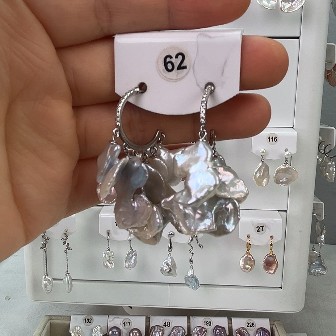 舞***恋非金属925银淡水62