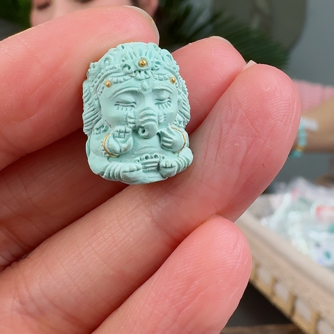 绿松石珠宝奇石未镶嵌