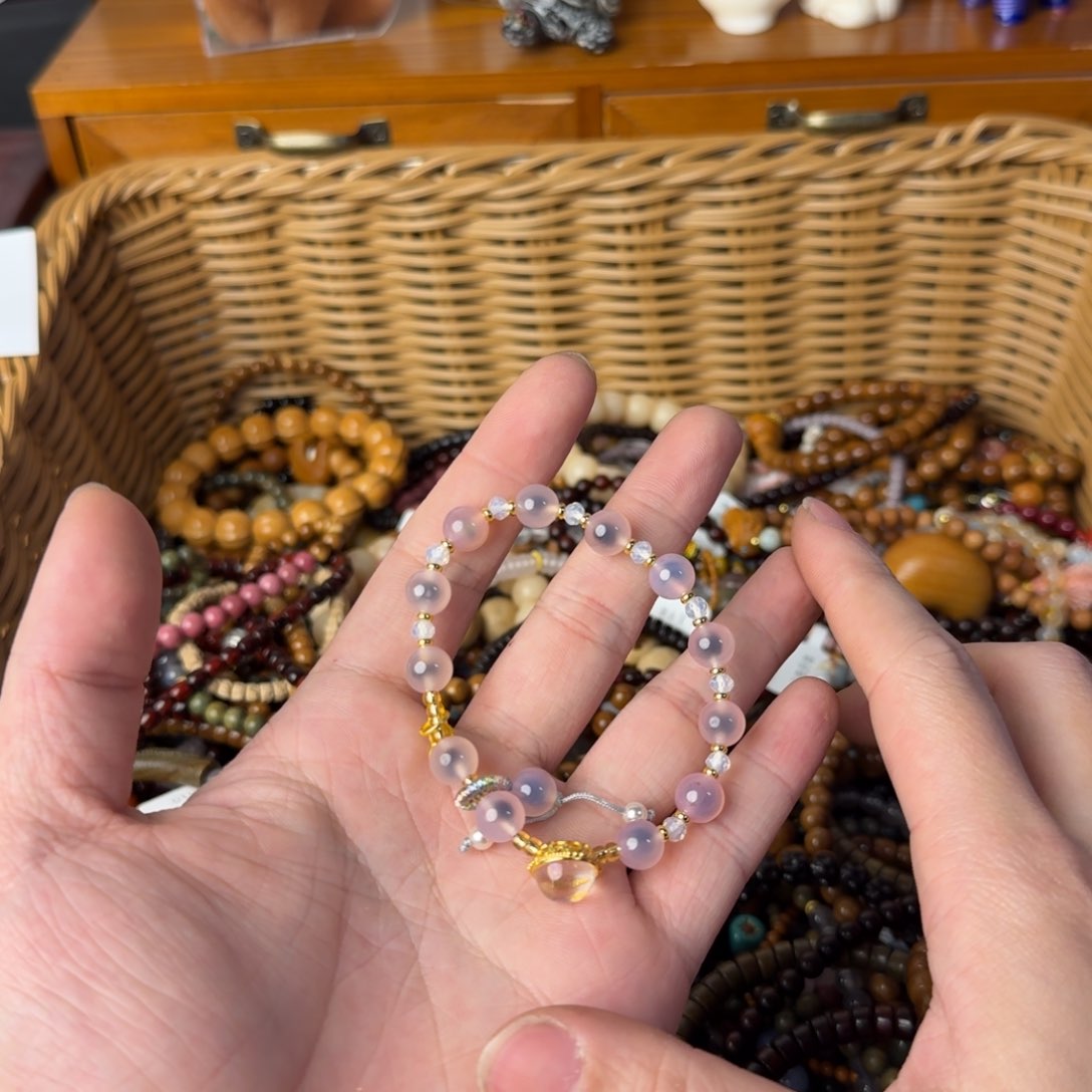 玛瑙/玉髓手链合金