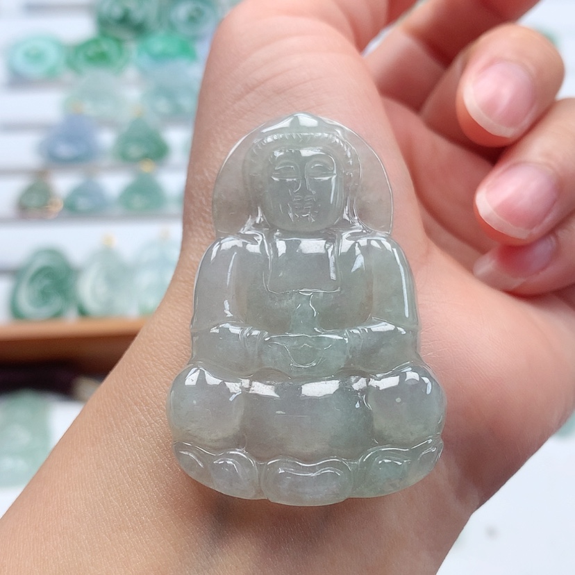 【闪购商品】翡翠吊坠(不含链)未镶嵌