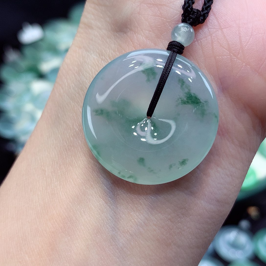 颈饰未镶嵌翡翠编号37尺寸27.6-6.2