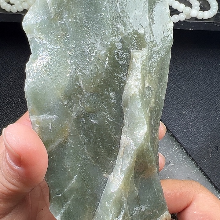 和田玉（糖玉）未镶嵌车挂