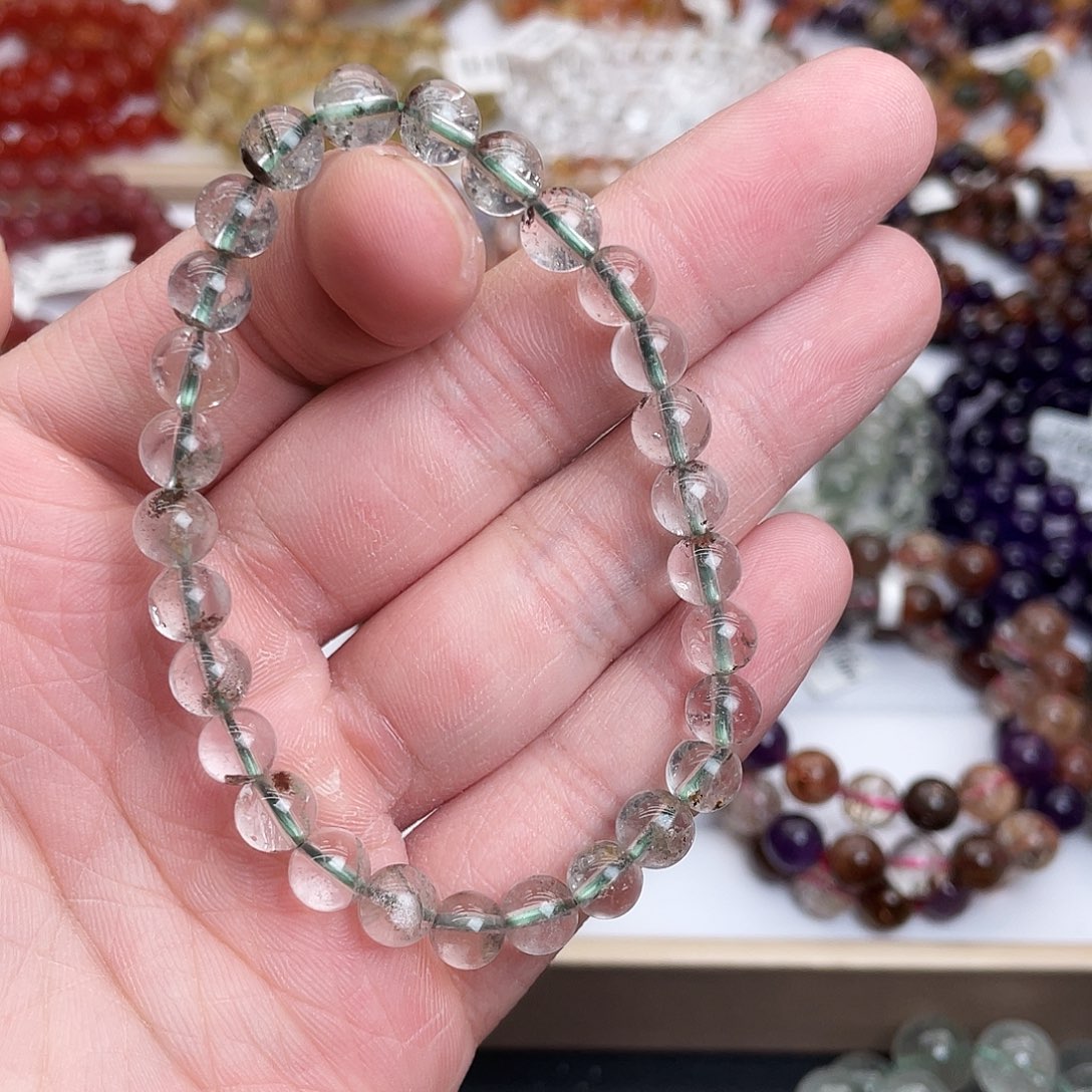 汁***周水晶未镶嵌手链水晶