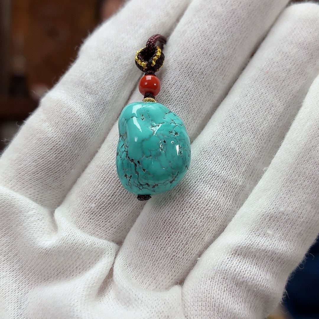 未镶嵌绿松石珠宝奇石