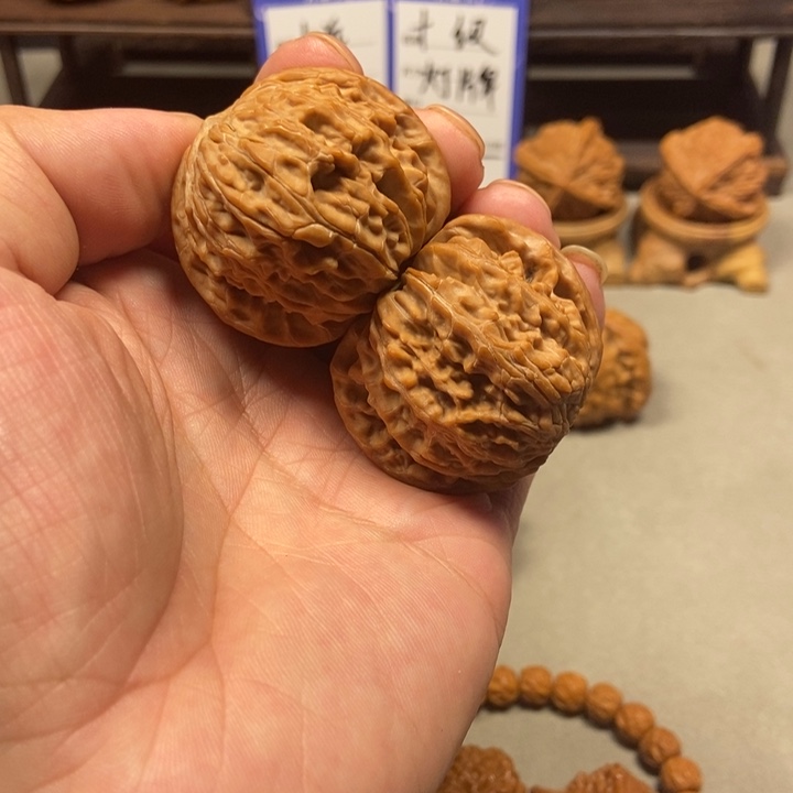 把件文玩核桃42磨盘