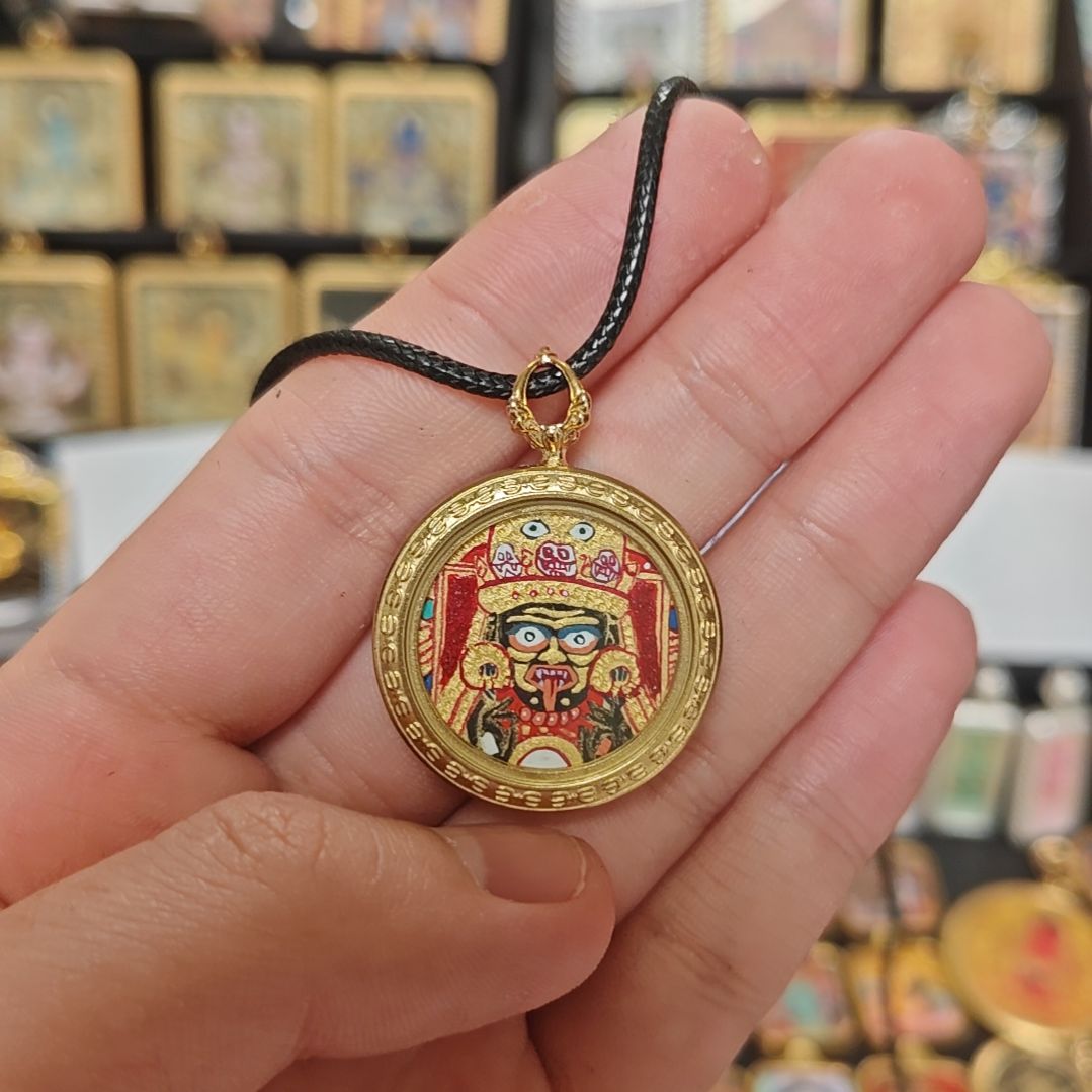 吊坠区*姐纯手绘扎基拉姆唐卡