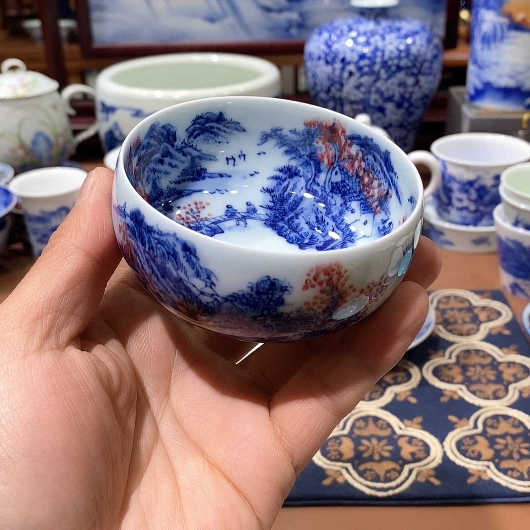 瓷片景德镇旭日堂陶瓷