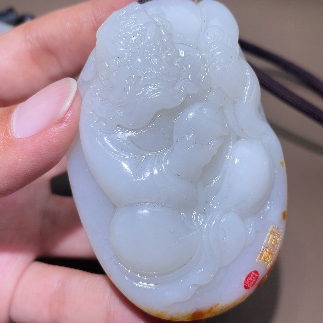 和田玉挂件未镶嵌Y